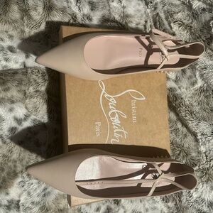 Christian Louboutin Women's Nude Heels